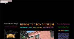 Desktop Screenshot of buddylmuseum.com